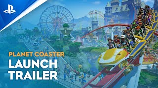 Planet Coaster Console Edition  Launch Trailer  PS4 PS5 [upl. by Durwin94]