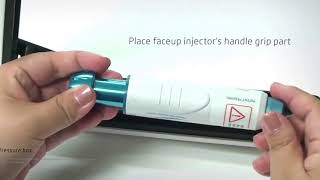 How to Use the Comfortin™️ NeedleFree Injector  Needle Free Injection [upl. by Riordan]