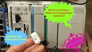 How to Change A Battery in A Allen Bradley Compactligix Controler [upl. by Dalia]