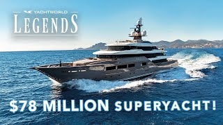 Amazing 78 Million Superyacht Review  236 ft Tankoa quotSOLOquot  YachtWorld Legends Ep 1 [upl. by Oiuqise]