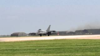 QRA RAF Typhoon Scramble from Coningsby [upl. by Etnauq]