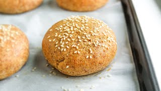 KETO HAMBURGER BUNS  EASY KETO BUNS RECIPE [upl. by Dorsey]