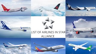 List of Airlines in Star Alliance [upl. by Ardnnaed879]