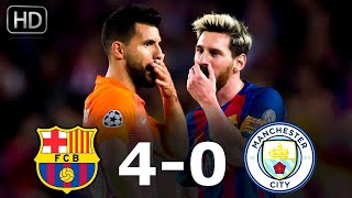 Barcelona vs Manchester City 40 All Goals amp Highlights Group Stage Champions League 20162017HD [upl. by Domenic]