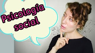 PSICOLOGÍA SOCIAL Definición EJEMPLOS HISTORIA Representantes 😎🤓 [upl. by Niltiak]