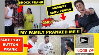 My Family PRANKED ME  REVENGE PRANKS [upl. by Ribal639]