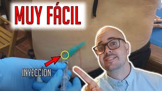 Como aplicar una INYECCIÓN INTRAMUSCULAR FÁCIL [upl. by Diena]