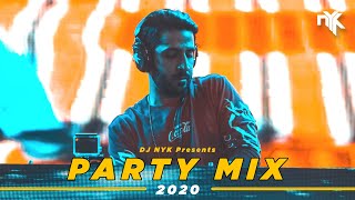 DJ NYK  New Year 2020 Party Mix  Yearmix  Non Stop Bollywood Punjabi English Remix Songs [upl. by Anicart161]