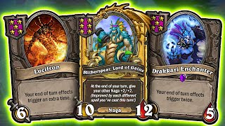 This Stacks CRAZY Haga Scaling  Hearthstone Battlegrounds [upl. by Eelanej860]