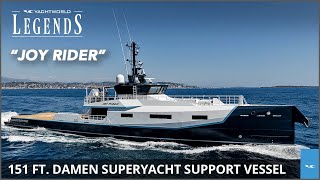 151Foot Superyacht Joy Rider by Damen  YachtWorld Legends EP 4 [upl. by Vasiliki906]