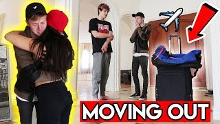 IM QUITTING YOUTUBE PRANK Moving home  Sam Golbach [upl. by Mcnully70]