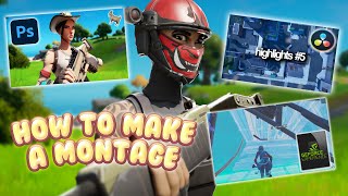 How to Make a Fortnite Montage  Full Guide [upl. by Dhar774]