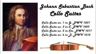 Johann Sebastian Bach  Cello suites in 432 Hz great for reading or studying [upl. by Buatti57]