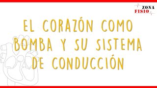 FISIOLOGÍA EL CORAZÓN COMO BOMBA Y SU SISTEMA DE CONDUCCIÓN [upl. by Artsa300]