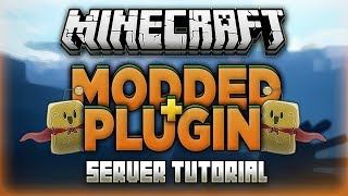 How to Make a MODDED Minecraft Server WITH PLUGINS Sponge 1122 [upl. by Ettellocin]