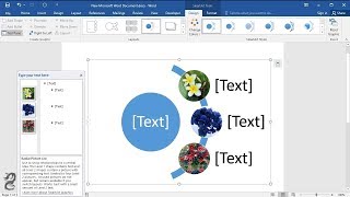 How to Make a Collage in Word [upl. by Yerkovich]