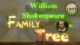 William Shakespeare Family Tree [upl. by Elegna]