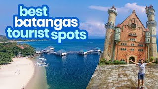 TOP 12 BATANGAS TOURIST SPOTS TO VISIT Philippines • ENGLISH • The Poor Traveler [upl. by Crispas]