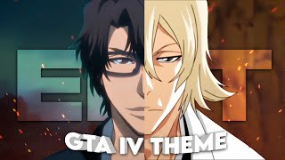 Aizen x Urahara  GTA IV Theme Edit [upl. by Doti]