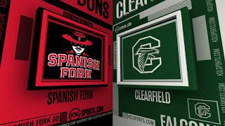 Spanish Fork  Clearfield  5A Girls Basketball Second Round [upl. by Llezniuq]